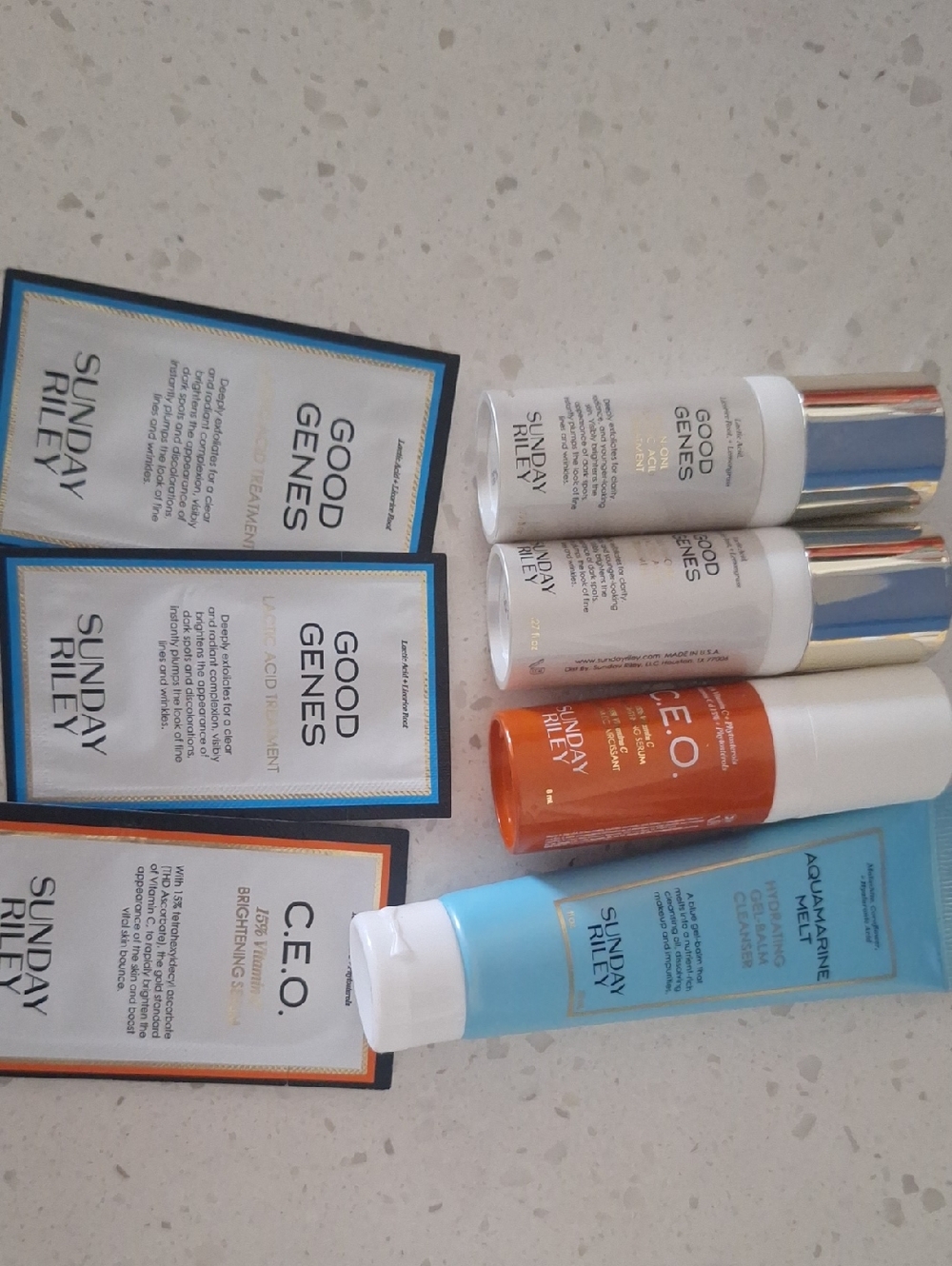 Sunday Riley Travel Skincare Set